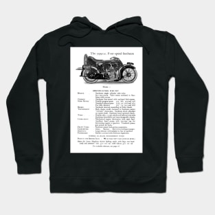 Sunbeam motorbike catalogue 1927 Hoodie